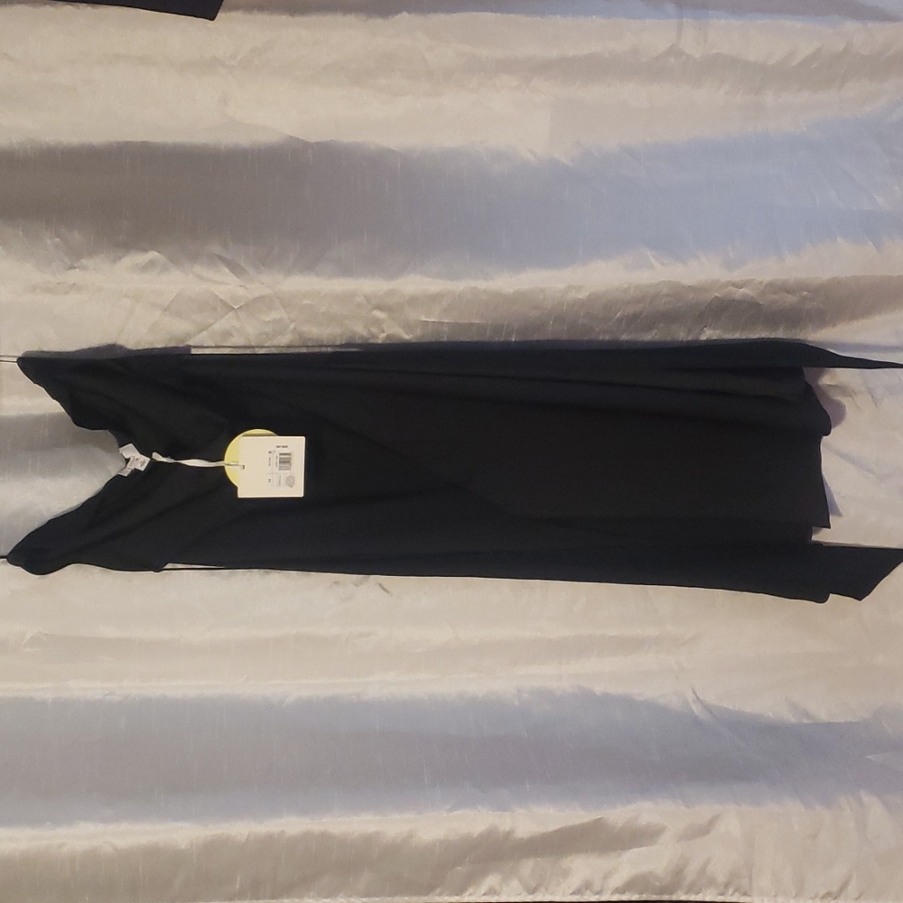 Cushnie for Target Size 14 Black Slip Midi Dress
